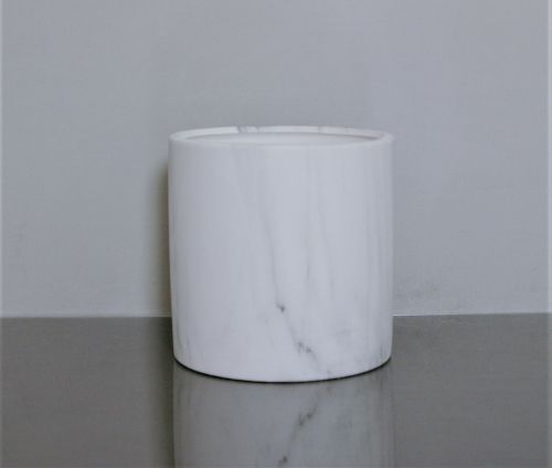 Ceramic Marble Cylinder Vase 6